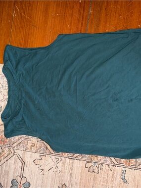 lululemon athletica Sleeveless Tank Top in Teal Green